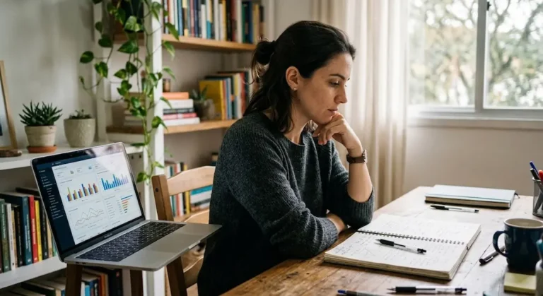 Pessoa decidindo entre investir sozinho ou contratar um assessor financeiro